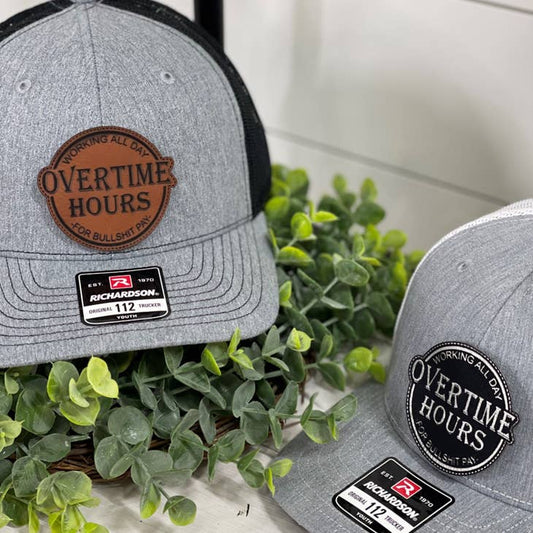 Overtime Hours Patch Snapback Hat