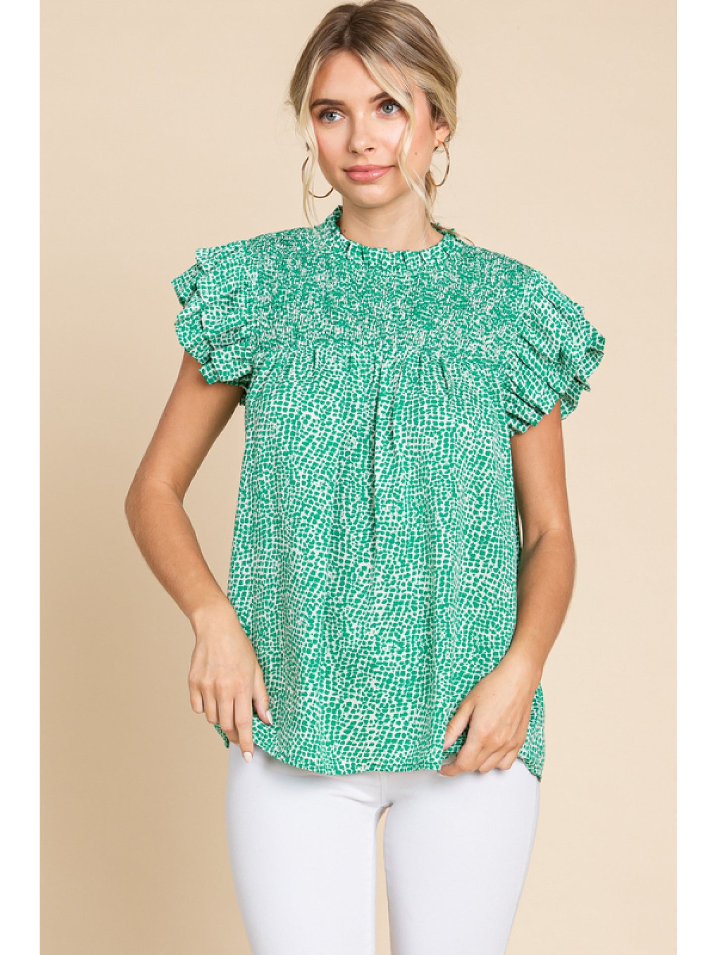 Crazy about the Frilled Top