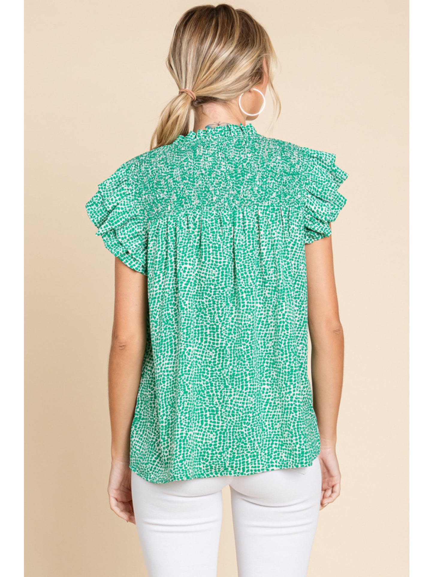 Crazy about the Frilled Top